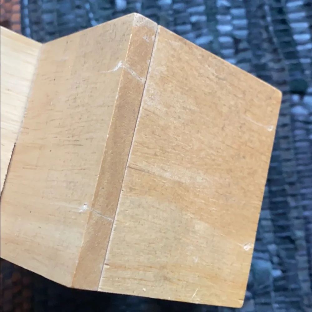 Natural Wood Diamond Grid Wall Shelf - Neutral